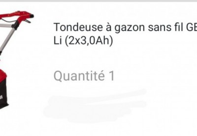Location Tondeuse a gazon à Viarmes