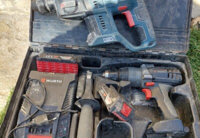 Location Ensemble perforateur visseuse sans fil 18v Bosch pro à Draguignan