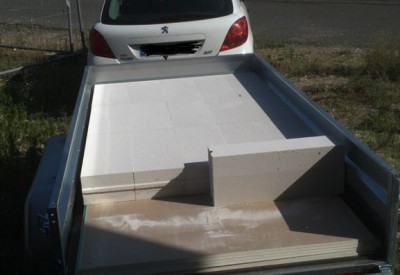 Location Remorque 2 essieux -500kg à Marckolsheim