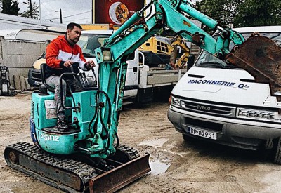 Location Mini pelle, dumper, camion benne, borcat à Dreux