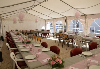 Location Barnum / tente de reception 5×10 à Lagardelle-sur-Lèze