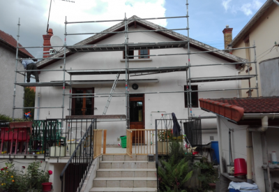 Location échafaudage 90m2 à Sartrouville