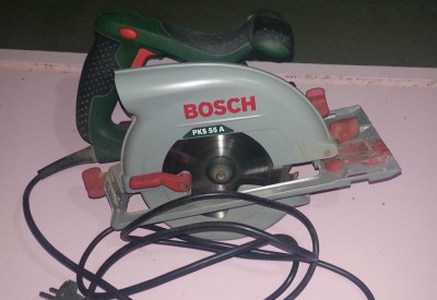 Location Scie circulaire portatif 1200w – bosch pks 55a à Carrières-sous-Poissy