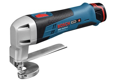 Location Cisaille à tôle sans fil bosch gsc 10,8v-li à Biard