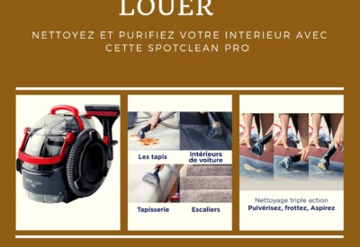 Location Shampouineuse Bissell à Paris