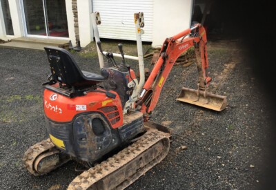 Location Mini pelle 1T Kubota à St georges montcocq