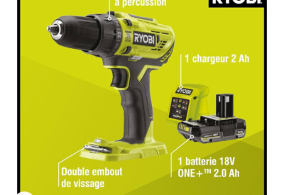 Location Visseuse perceuse Sans-fil Ryobi à Coust