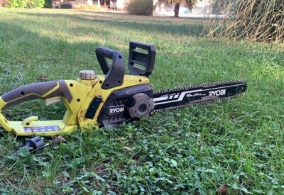 Location Tronçonneuse à bois électrique Ryobi à Marzy