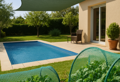 Les différents types de filets utiles à la terrasse et au jardin