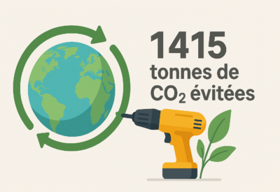 Bricolib 2024 : Près de 1500 tonnes de CO₂ évitées grâce à la location responsable d’outils